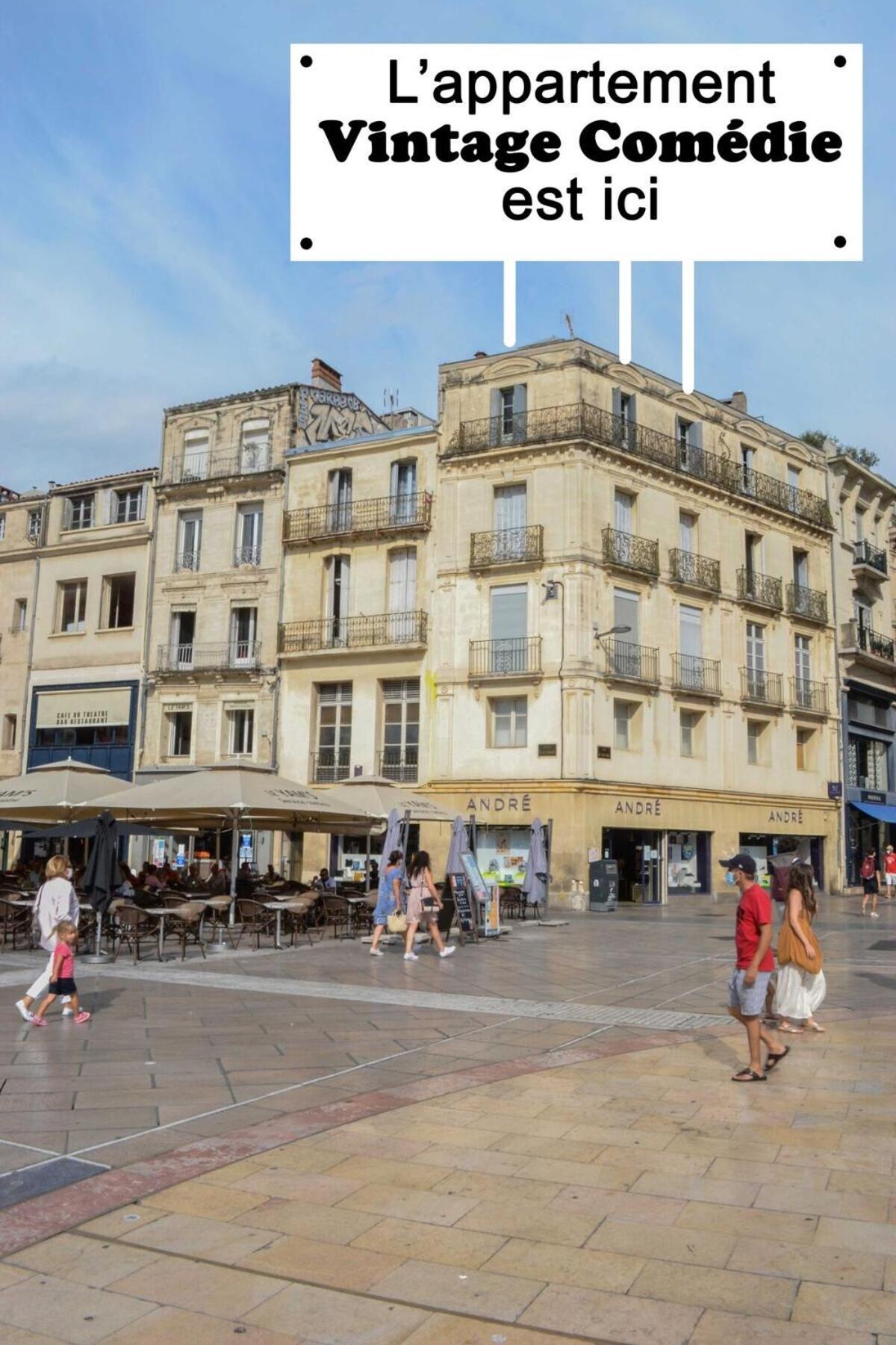L'Atelier - Climatisation Et Vue Place De La Comedie Montpellier Dış mekan fotoğraf