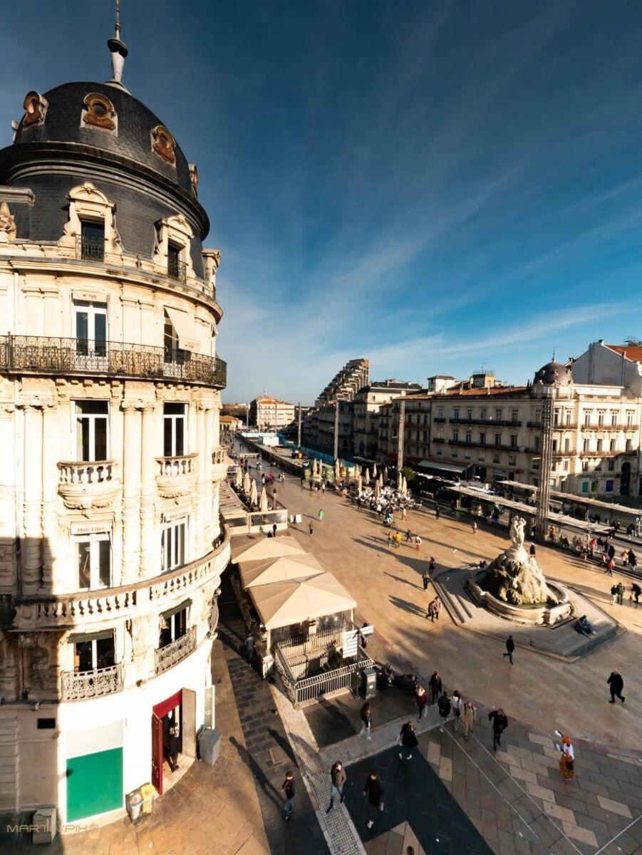 L'Atelier - Climatisation Et Vue Place De La Comedie Montpellier Dış mekan fotoğraf