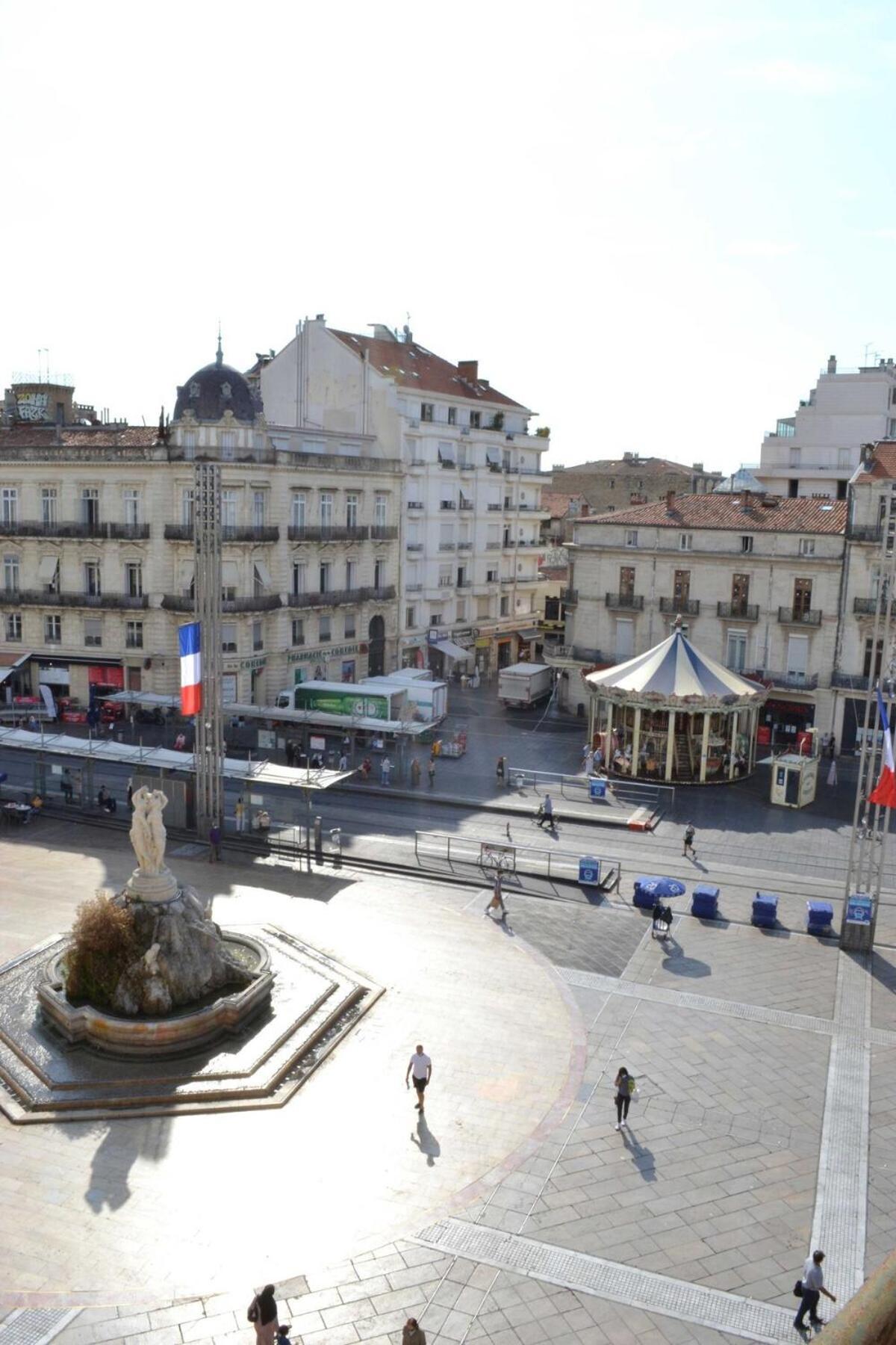 L'Atelier - Climatisation Et Vue Place De La Comedie Montpellier Dış mekan fotoğraf